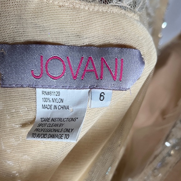 Jovani STUNNING Size 6 Crystal Embellished Women's DRESS - Picture 9 of 9